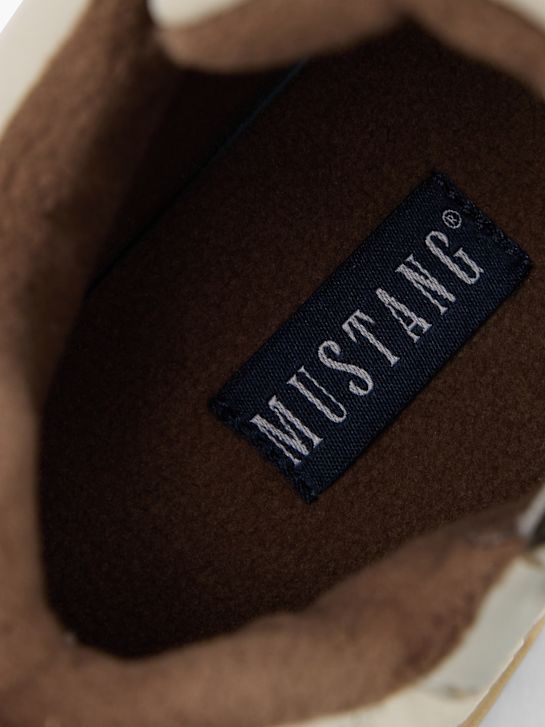 Mustang Schnürboots Creme 80562 6