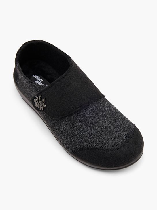 Casa mia Chaussons Noir 80708 2