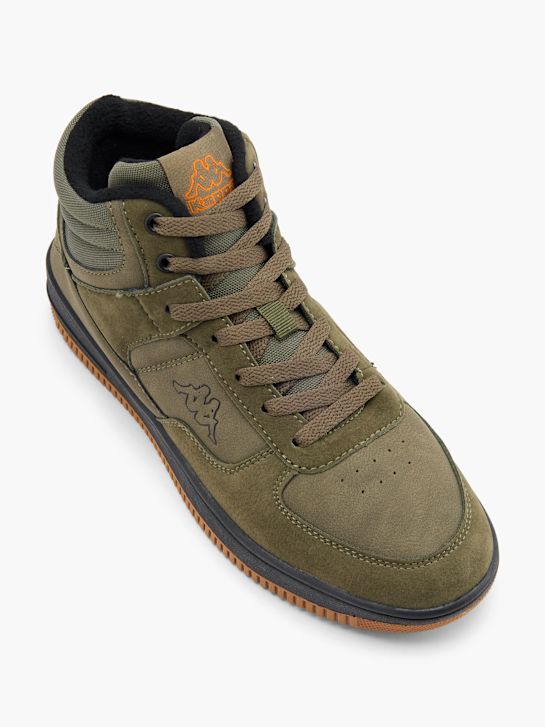 Kappa Baskets montantes Kaki 80721 2