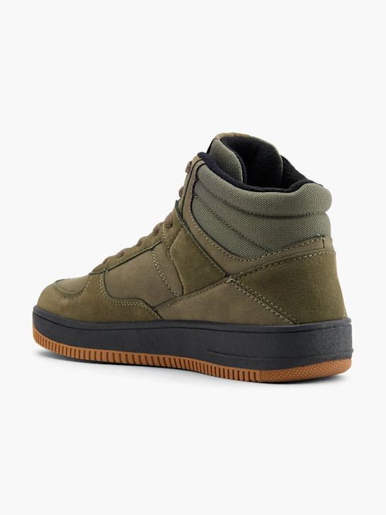 Kappa Baskets montantes Kaki 80721 3