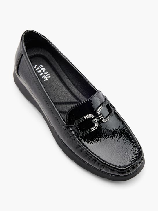 Easy Street Mokaszin fekete DEICHMANN