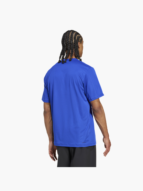 adidas Tee-shirt Bleu 81196 3