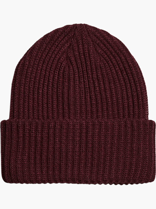 PIECES Knitted hat Bordeaux 88506 1