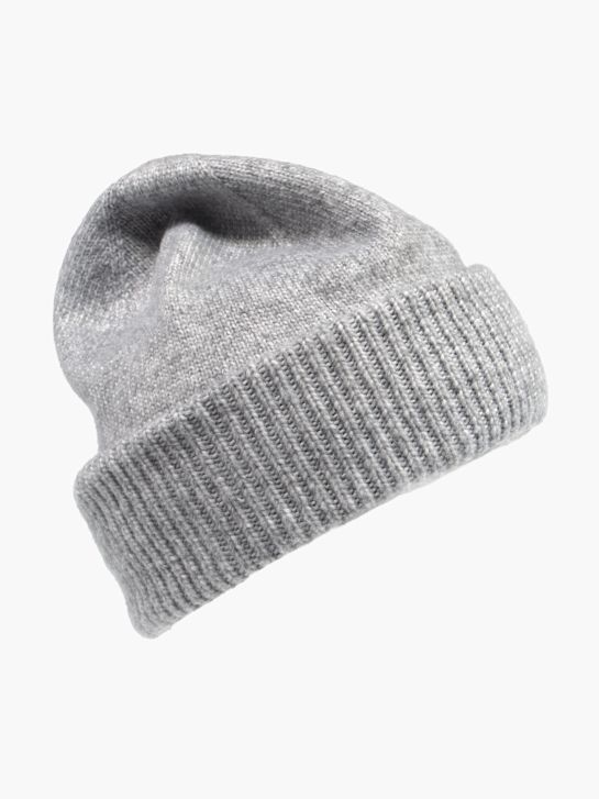 PIECES Beanie Grey 88508 2