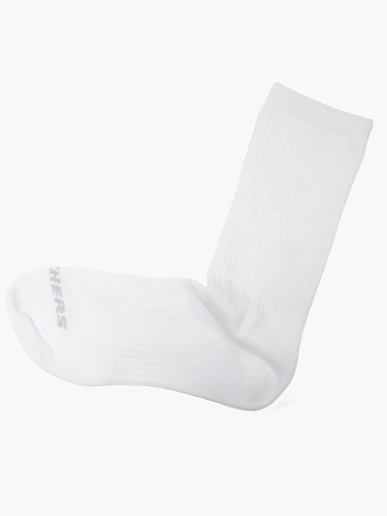 Skechers Socks White 88521 2