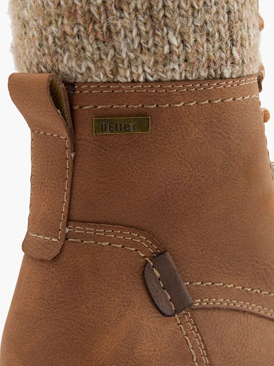 Easy Street Bottes à lacets Cognac 96385 5