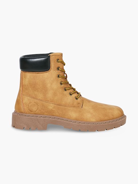 JACK & JONES Fűzős bakancs barna 96377 1
