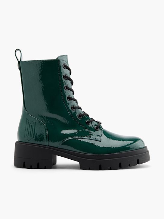 Wicked Lace-up boot Green 96538 1