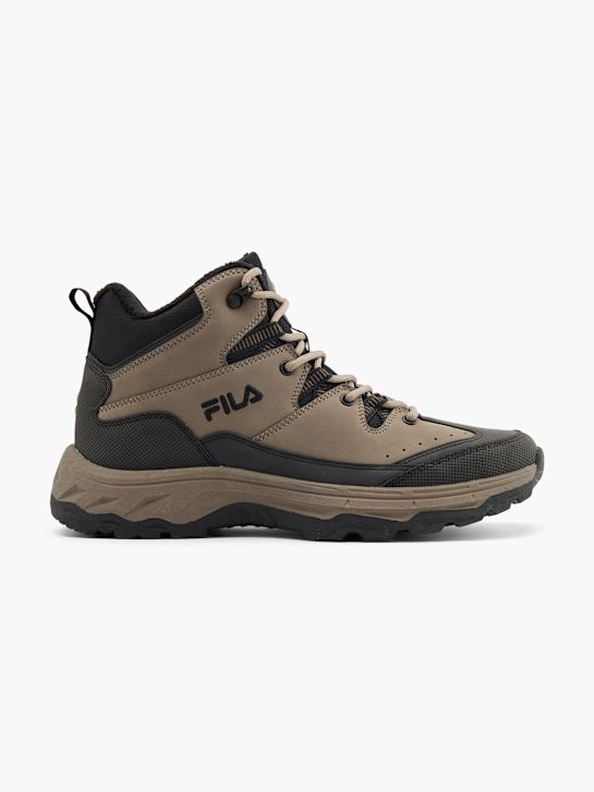 Pánské šněrovací boty značky FILA v hnědé barvě