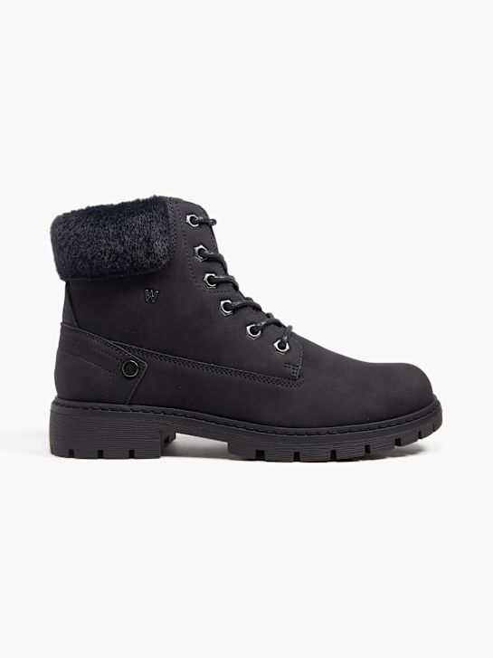 Wrangler Lace-up boot Black 96611 1