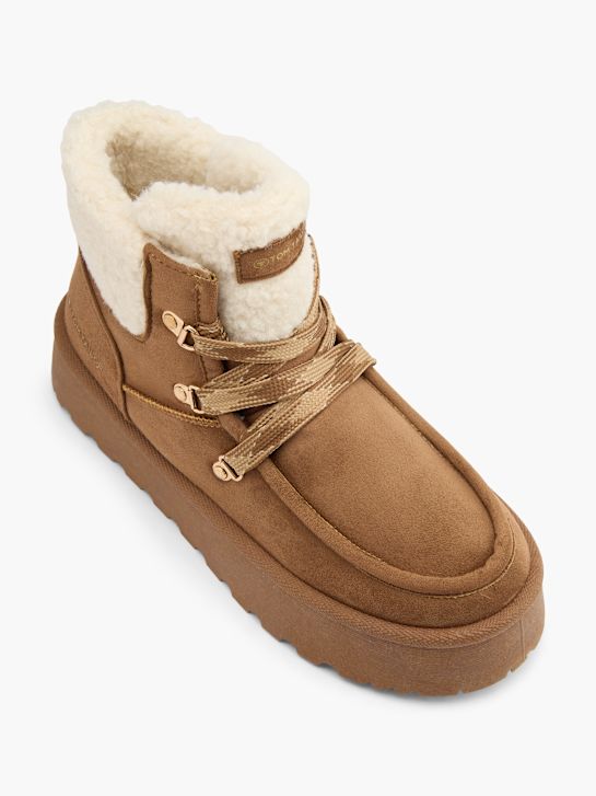 TOM TAILOR Ghete de iarnă Maro 96683 2