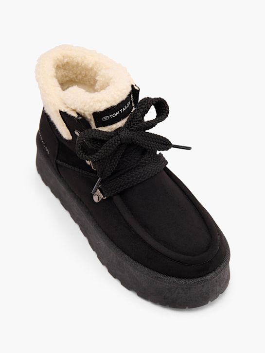 TOM TAILOR Ghete de iarnă Negru 96680 2