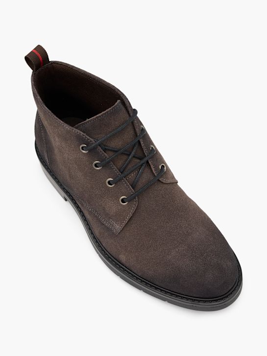 AM SHOE Bota con cordones Gris 96664 2