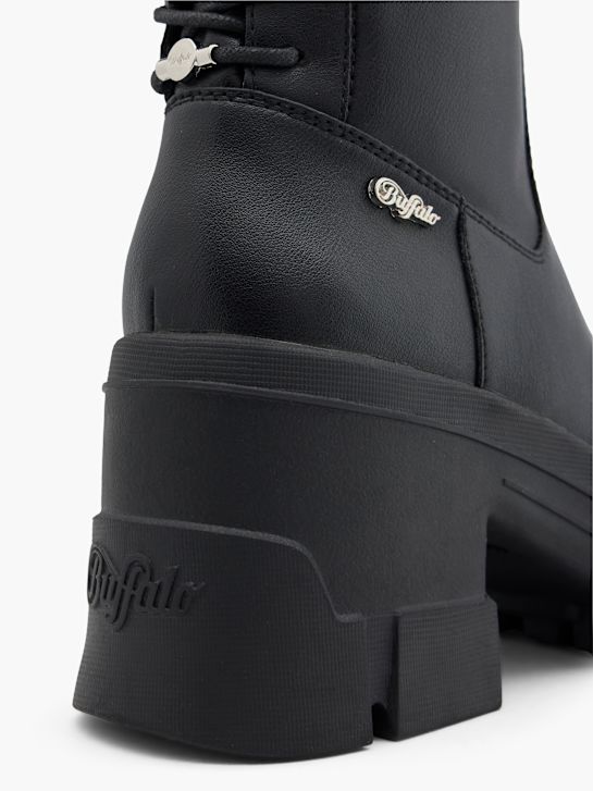 BUFFALO Buffalo Wysokie kozaki Czarny | DEICHMANN