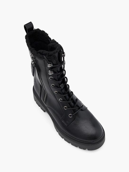 ESPRIT Schnürboots Schwarz DEICHMANN