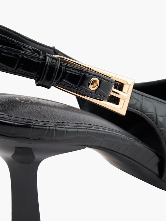 Catwalk Décolleté con cinturino Nero 96968 5