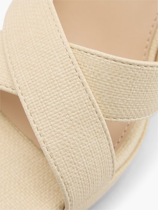 Graceland Sandalias de tacón Beige 97633 5