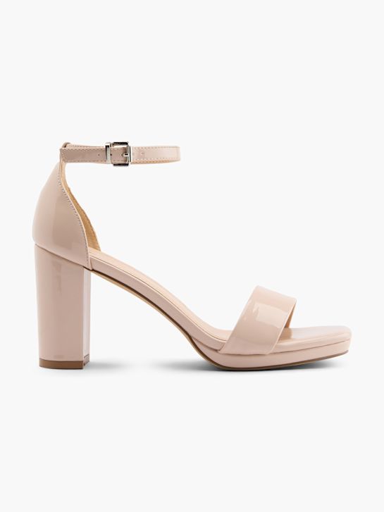 Catwalk Sapato de salto com fivela Beige 97638 1