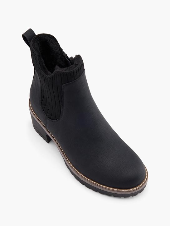 Graceland Stivaletto chelsea con tacco Nero 97776 2