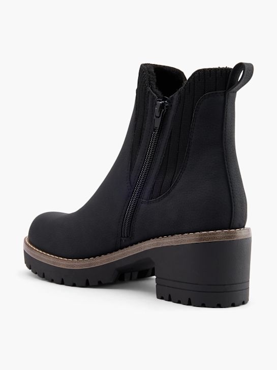 Graceland Stivaletto chelsea con tacco Nero 97776 3