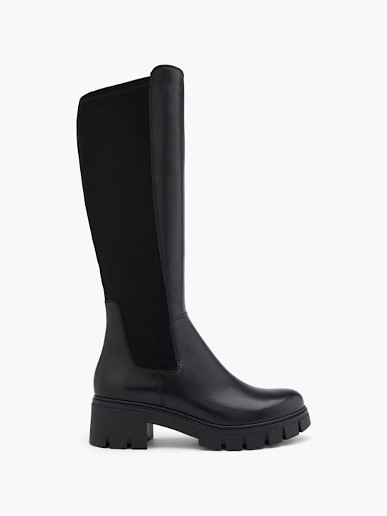 Kozačky značky 5th Avenue v černé barvě