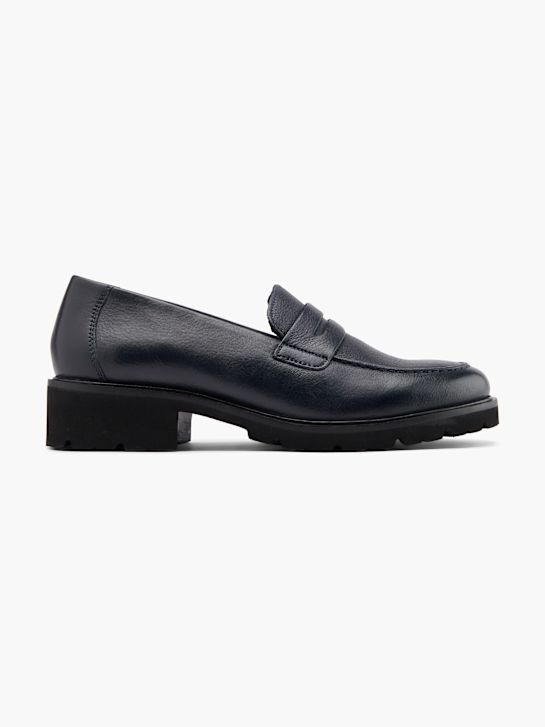 5th Avenue Mocassins Bleu 98089 1