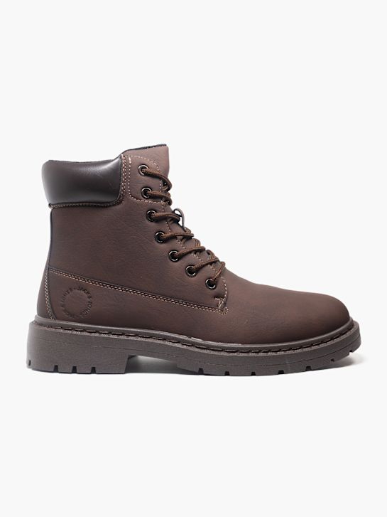 JACK & JONES Lace-up boot Brown 98574 1