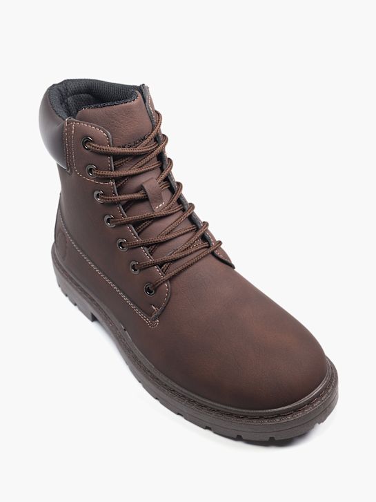 JACK & JONES Lace-up boot Brown 98574 2