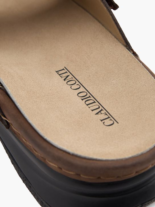 Claudio Conti Pantolette Braun 98579 6