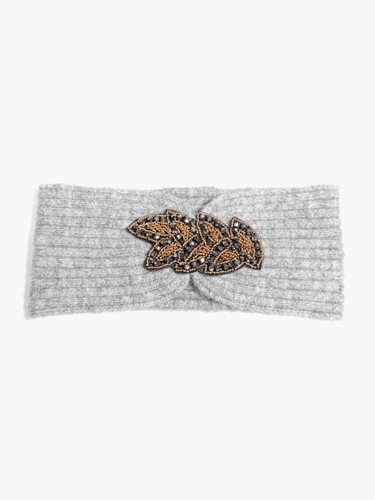 PIECES Headband Grey 98666 1