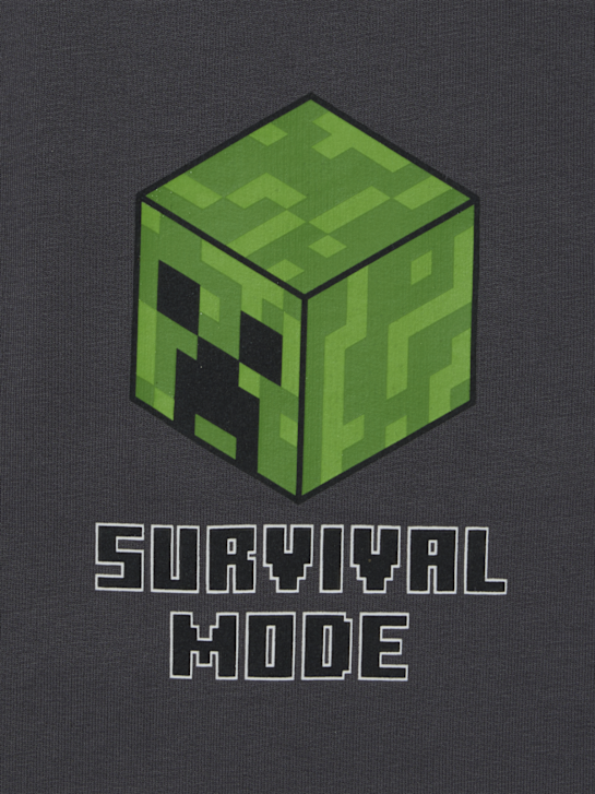 Minecraft Pantalon de survêtement Gris 98751 3