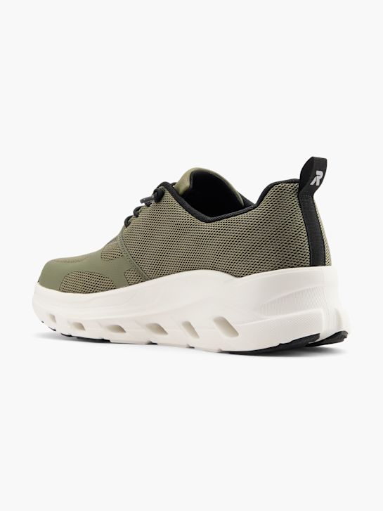 Rieker Sport Slip On Sneaker Olive 98780 3