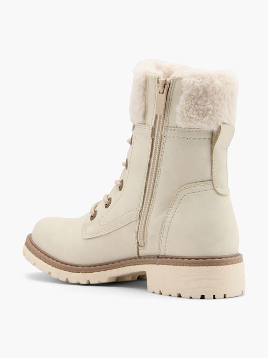 Easy Street Bottes à lacets Crème 99212 3