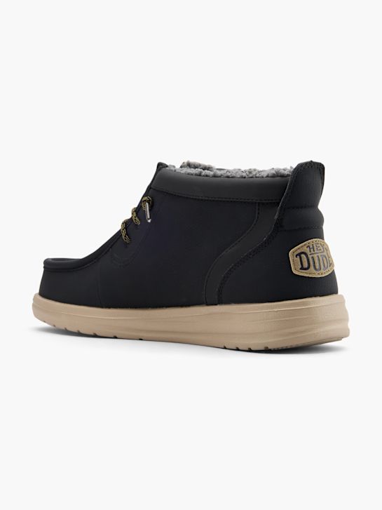 HEYDUDE Bottes à lacets Noir 99233 3