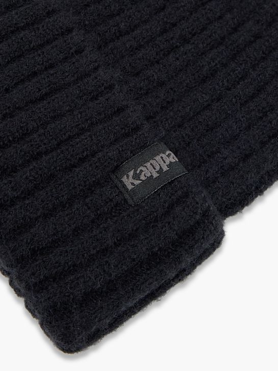 Kappa Strickmütze Schwarz 100653 3