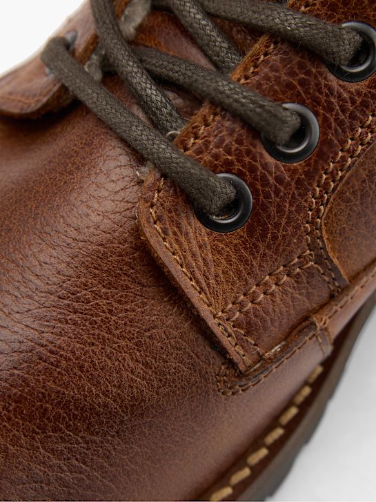 AM SHOE Botki sznurowane Brązowy 100769 5