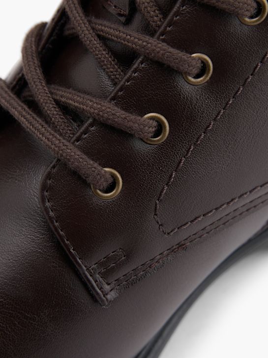 AM SHOE Botki sznurowane Brązowy 100786 5