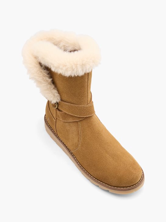 Hush Puppies Knee high boot Beige DEICHMANN