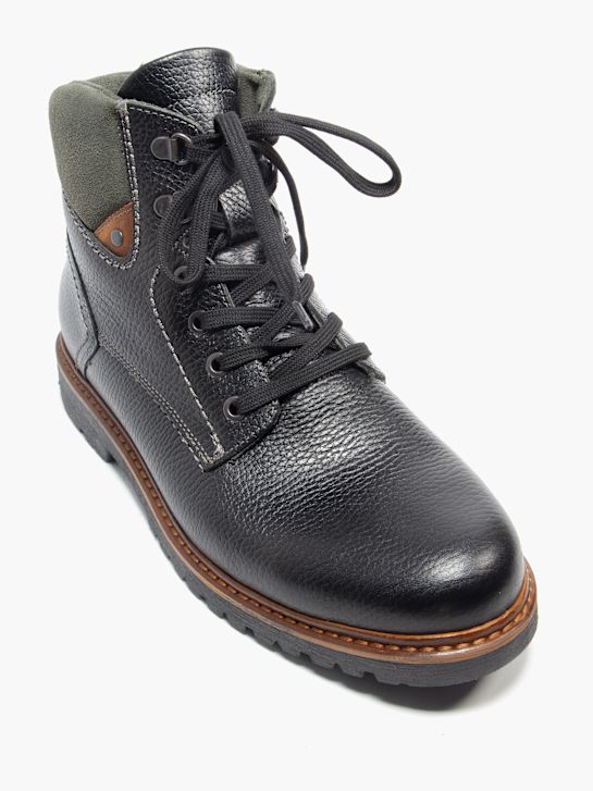 AM SHOE Lace-up boot Black 101056 2