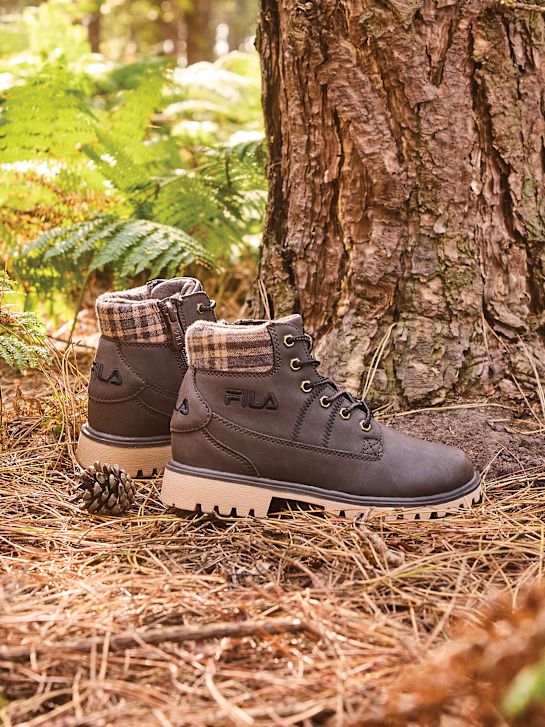 FILA Lace-up boot Brown 101157 7