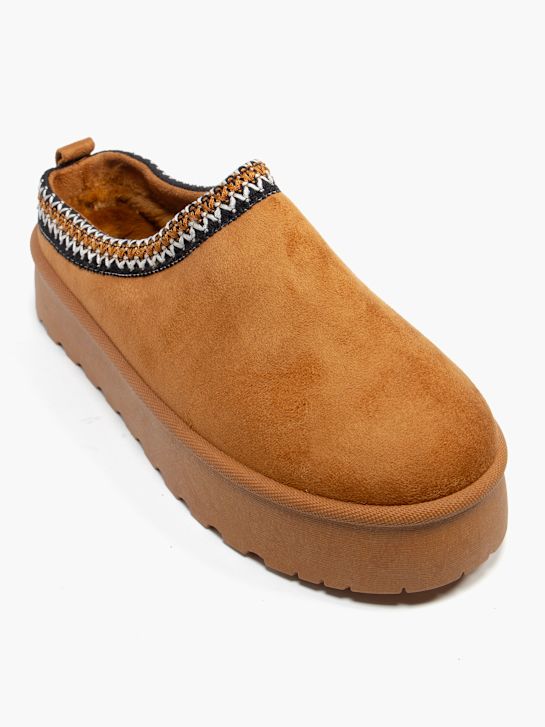 Graceland Closed toe mule Brown 101567 2
