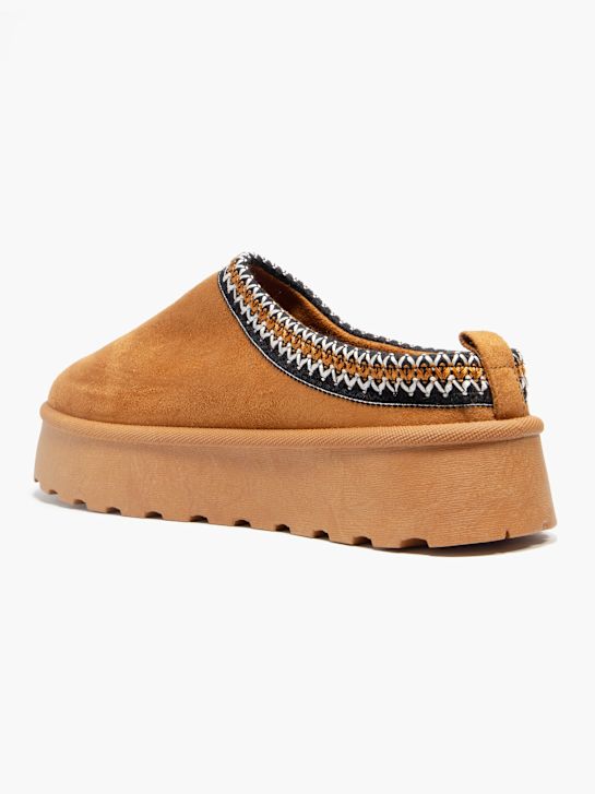 Graceland Closed toe mule Brown 101567 3