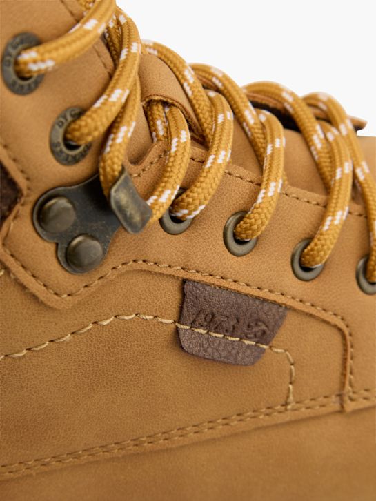 Dockers Bottes à lacets Cognac 101517 5