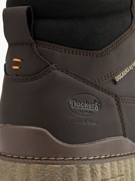 Dockers Bottes à lacets Marron 101516 5
