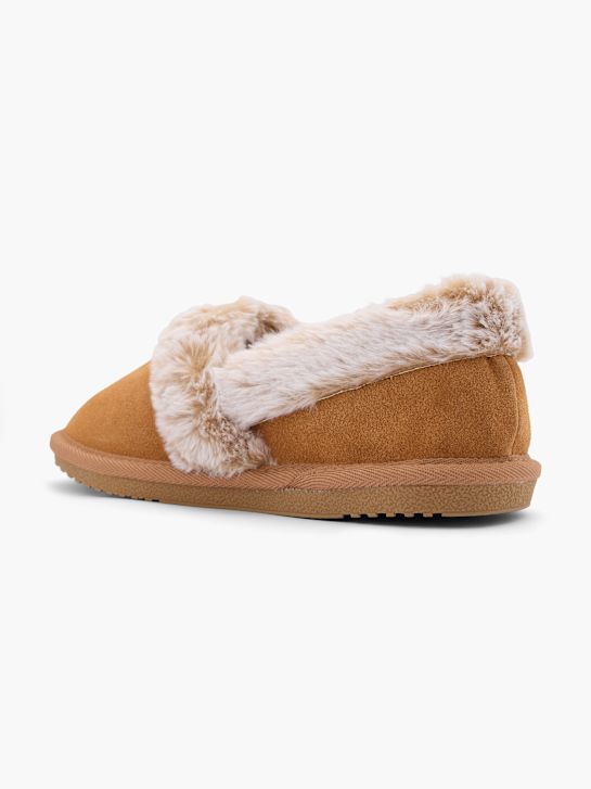 Hush Puppies Plush slipper Beige 101602 3
