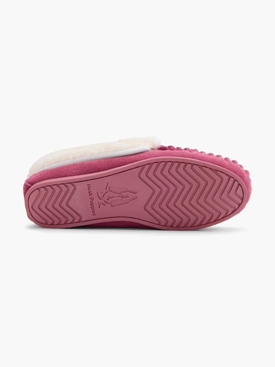 Hush Puppies Plush slipper Pink 101614 4