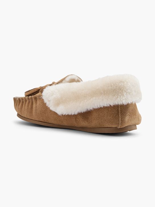 Hush Puppies Plush slipper Beige 101615 3