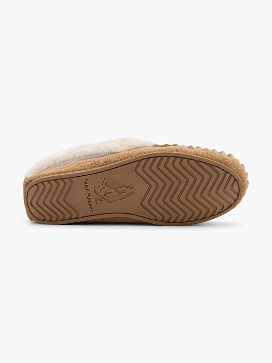 Hush Puppies Plush slipper Beige 101615 4