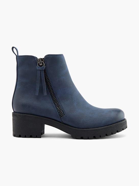 Graceland Stiefelette Blau DEICHMANN