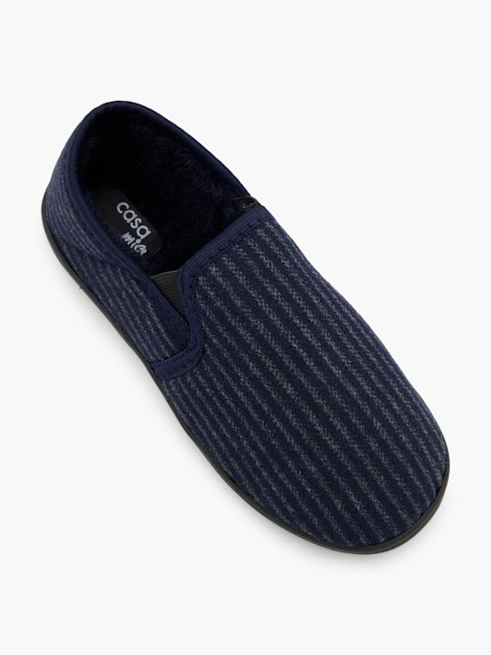 Casa mia Closed toe mule Blue 101639 2
